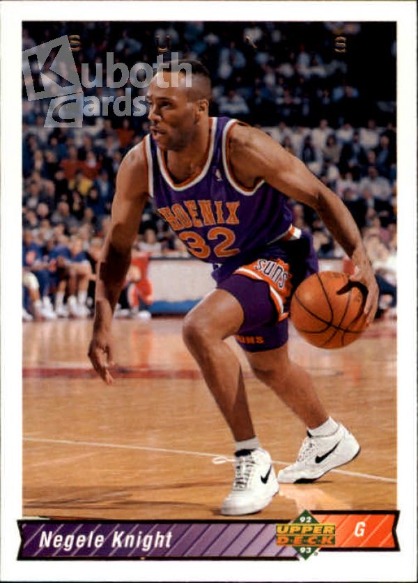 NBA 1992-93 Upper Deck - No 278 - Negele Knight