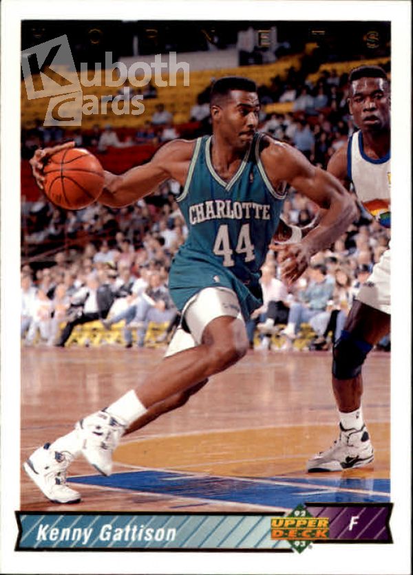 NBA 1992-93 Upper Deck - No. 284 - Kenny Gattison