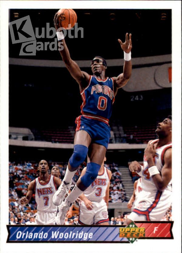 NBA 1992-93 Upper Deck - No. 290 - Orlando Woolridge