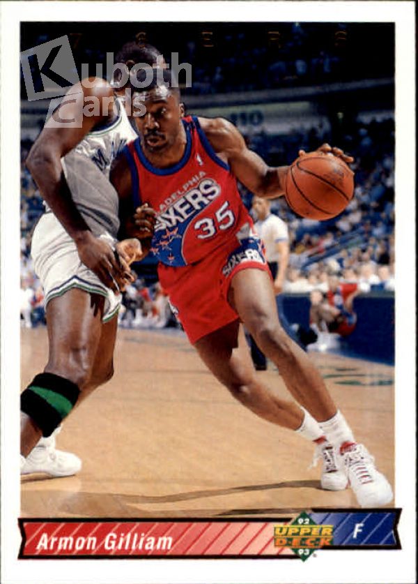 NBA 1992-93 Upper Deck - No 299 - Armon Gillian