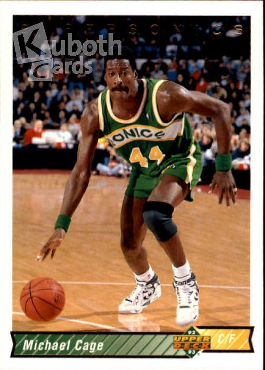 NBA 1992-93 Upper Deck - No 300 - Michael Cage