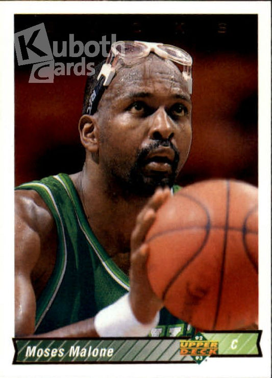 NBA 1992-93 Upper Deck - No. 301 - Moses Malone