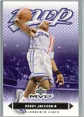 NBA 2003/04 Upper Deck MVP Silver - No. 158 - Bobby Jackson