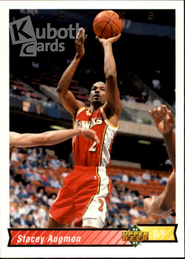 NBA 1992-93 Upper Deck - No 312 - Stacey Augmon