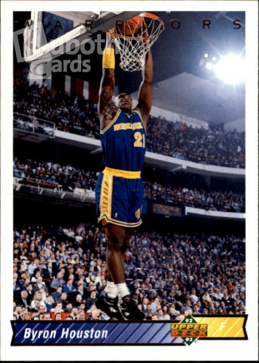 NBA 1992-93 Upper Deck - No. 315 - Byron Houston