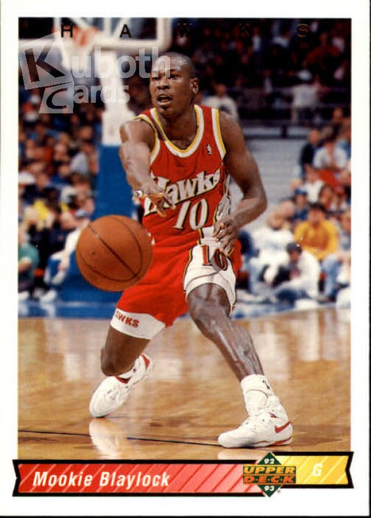 NBA 1992-93 Upper Deck - No 318 - Mookie Blaylock