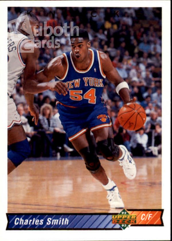 NBA 1992-93 Upper Deck - No 326 - Charles Smith