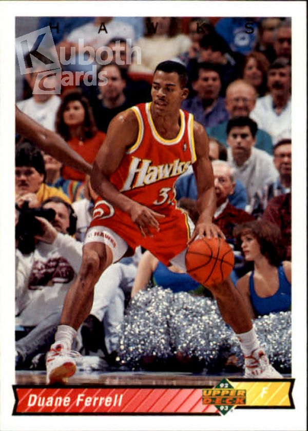 NBA 1992-93 Upper Deck - No 327 - Duane Ferrell