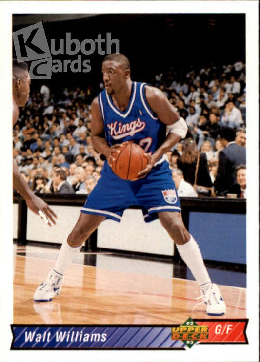 NBA 1992-93 Upper Deck - No 330 - Walt Williams