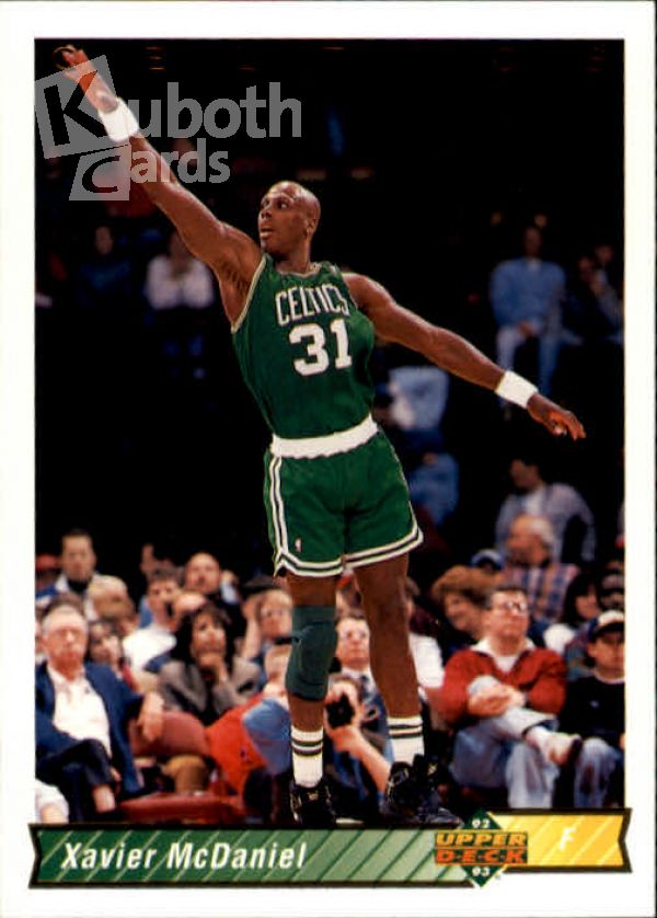 NBA 1992-93 Upper Deck - No. 336 - Xavier McDaniel