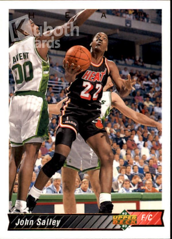 NBA 1992-93 Upper Deck - No. 342 - John Salley