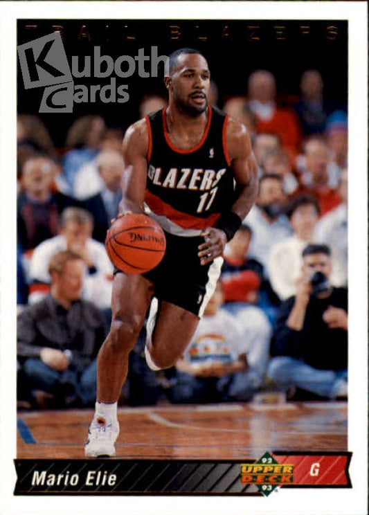 NBA 1992-93 Upper Deck - No. 346 - Mario Elie