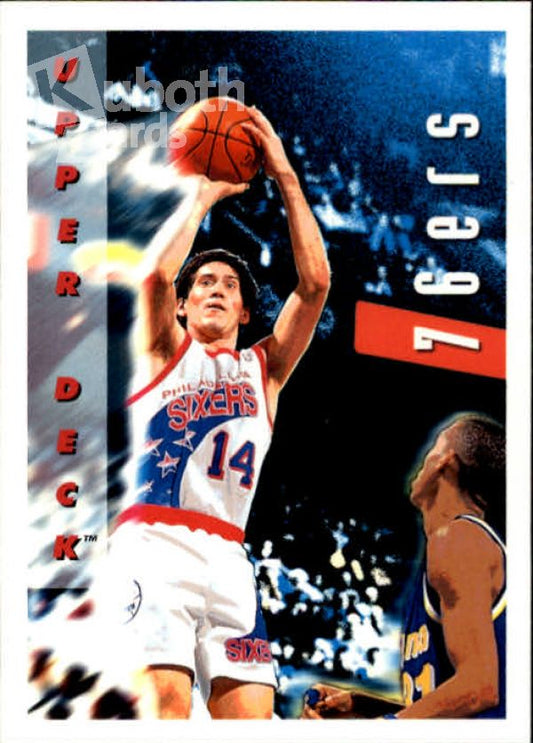 NBA 1992-93 Upper Deck - No. 369 - Jeff Hornacek