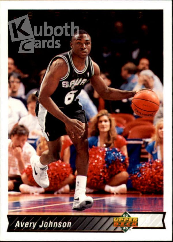 NBA 1992-93 Upper Deck - No. 399 - Avery Johnson