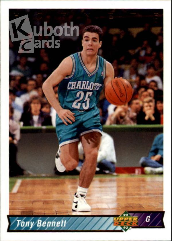 NBA 1992-93 Upper Deck - No 407 - Tony Bennett