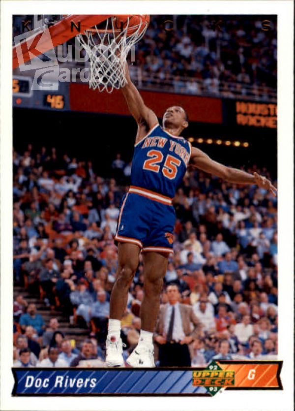 NBA 1992-93 Upper Deck - No. 413 - Doc Rivers