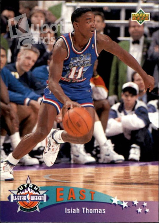 NBA 1992-93 Upper Deck - No. 426 - Isiah Thomas