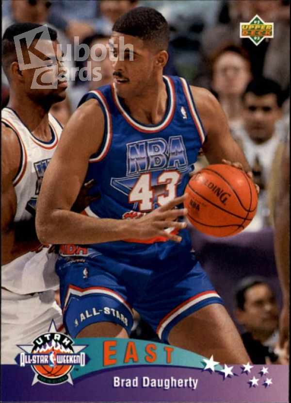 NBA 1992-93 Upper Deck - No 427 - Brad Daugherty