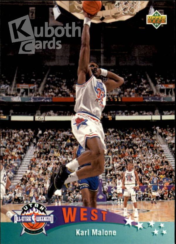 NBA 1992-93 Upper Deck - No 434 - Karl Malone