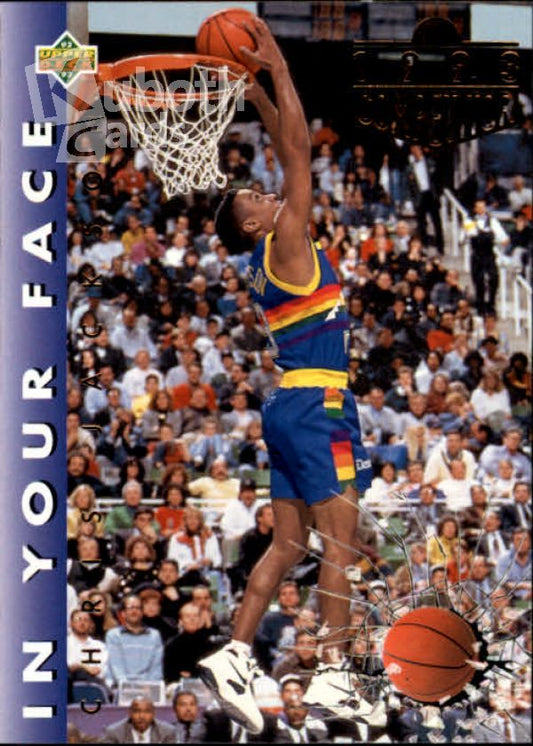 NBA 1992-93 Upper Deck - No 449 - Chris Jackson