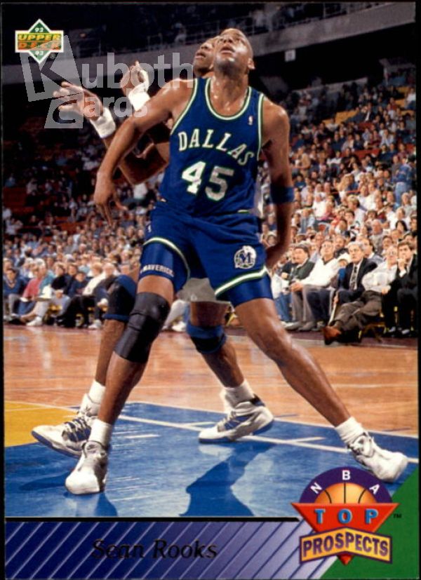 NBA 1992-93 Upper Deck - No 459 - Sean Rooks