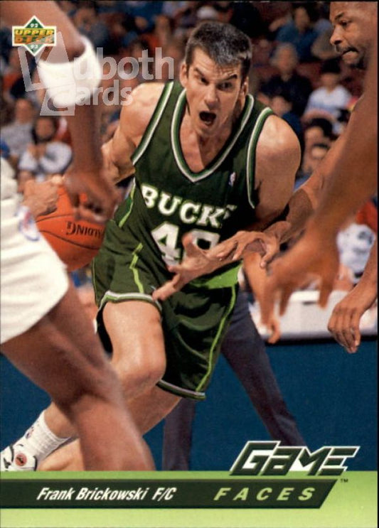 NBA 1992-93 Upper Deck - No. 484 - Frank Brickowski