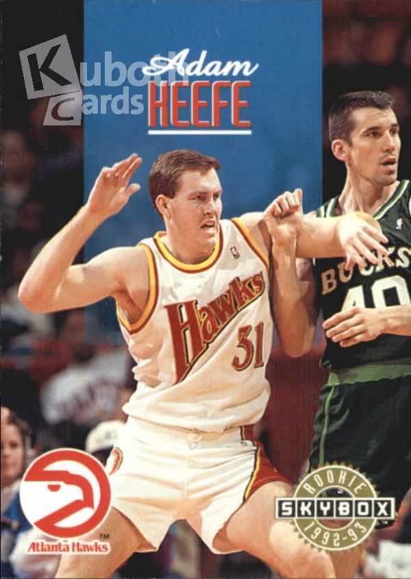 NBA 1992-93 SkyBox - No 328 - Adam Keefe