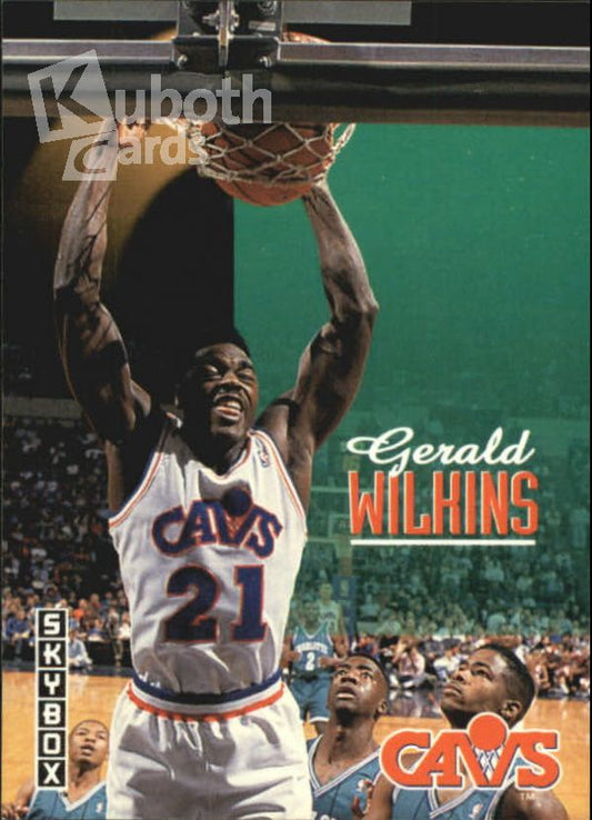 NBA 1992-93 SkyBox - No. 334 - Gerald Wilkins