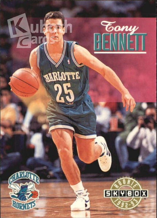 NBA 1992-93 SkyBox - No 335 - Tony Bennett