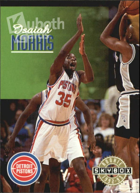 NBA 1992-93 SkyBox - No. 338 - Isaiah Morris