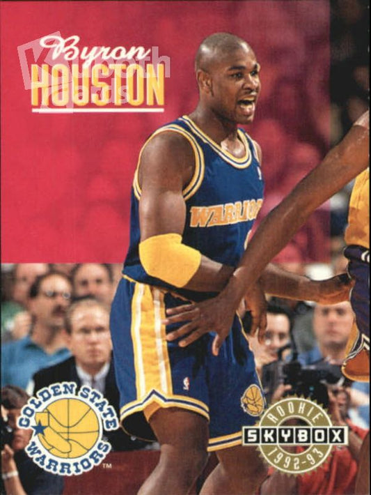 NBA 1992-93 SkyBox - No 341 - Byron Houston