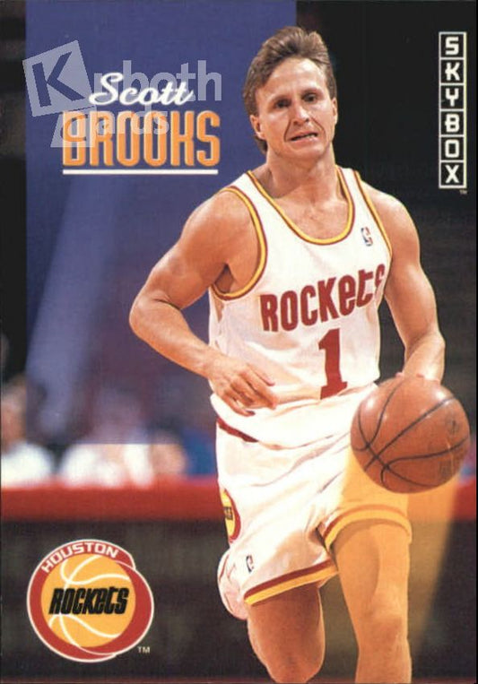 NBA 1992-93 SkyBox - No. 343 - Scott Brooks