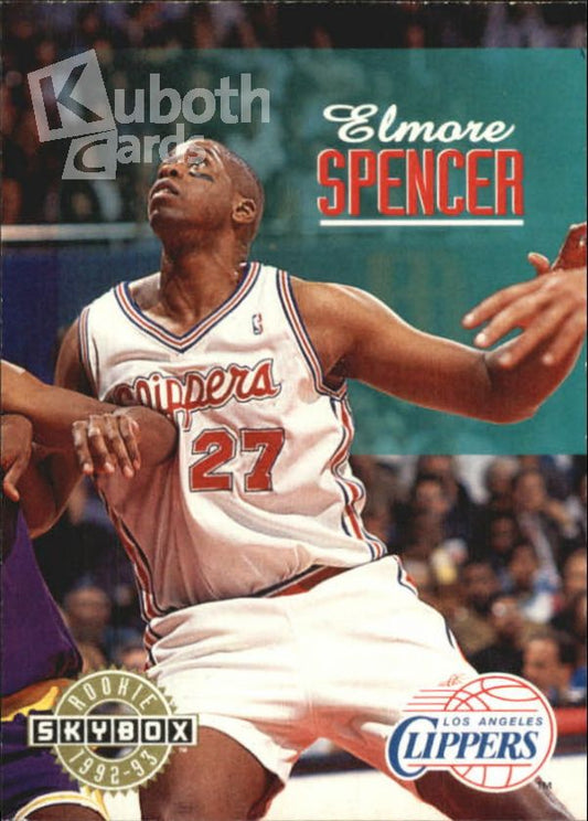 NBA 1992-93 SkyBox - No 353 - Elmore Spencer