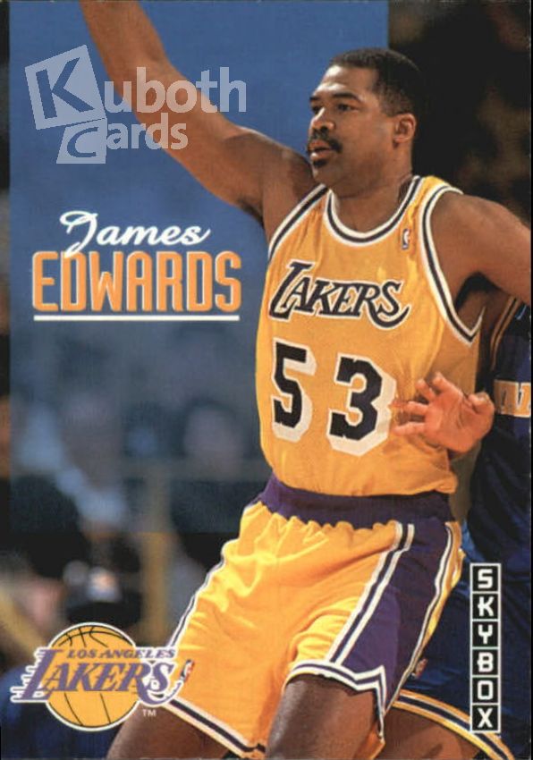 NBA 1992-93 SkyBox - No. 356 - James Edwards