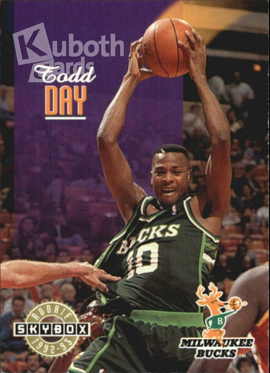 NBA 1992-93 SkyBox - No 363 - Todd Day