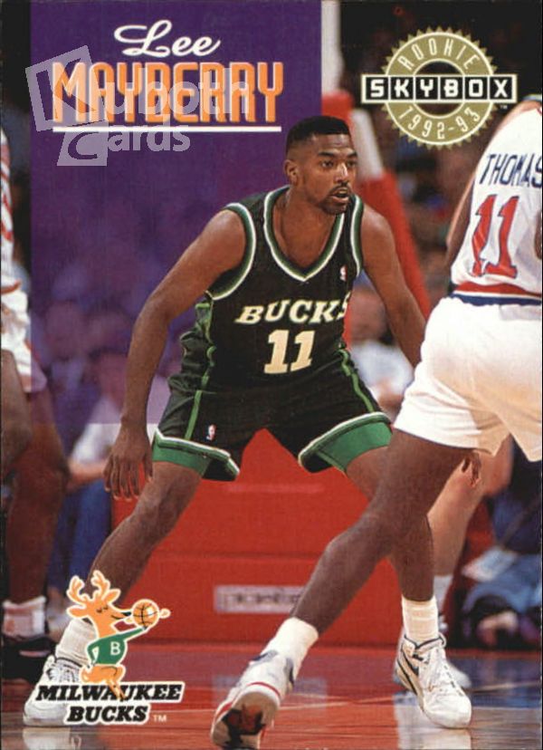 NBA 1992-93 SkyBox - No 365 - Lee Mayberry