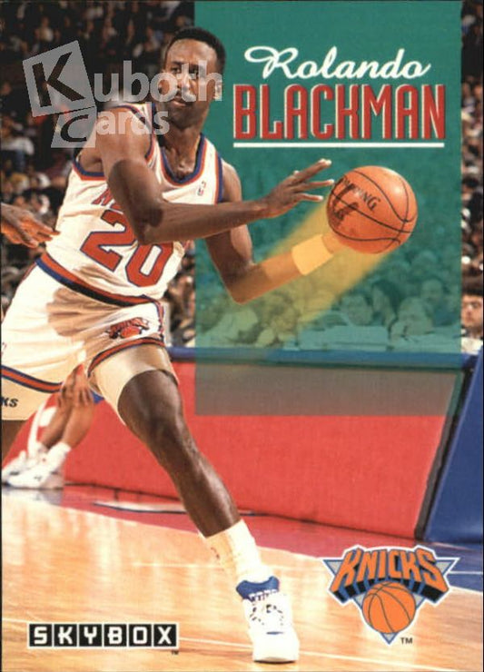 NBA 1992-93 SkyBox - No 373 - Rolando Blackman