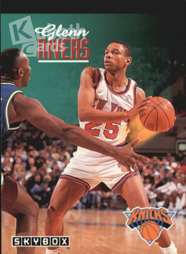 NBA 1992-93 SkyBox - No. 377 - Glenn Rivers