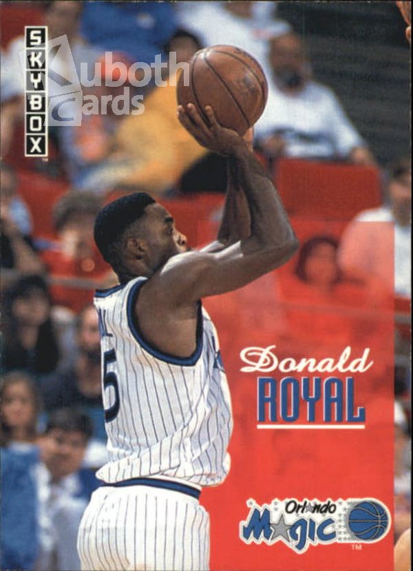 NBA 1992-93 SkyBox - No 383 - Donald Royal