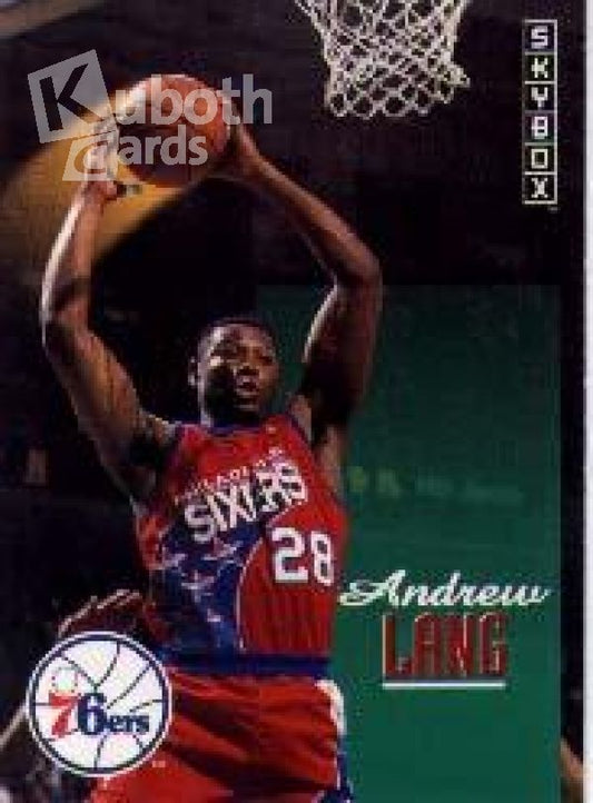 NBA 1992-93 SkyBox - No 385 - Andrew Lang