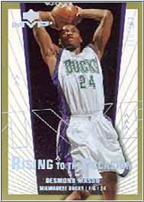 NBA 2003/04 Upper Deck MVP Rising to the Occasion Gold