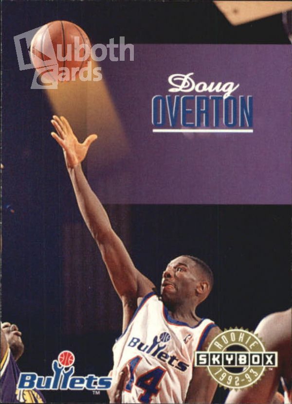 NBA 1992-93 SkyBox - No 401 - Dave Overton