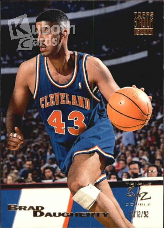 NBA 1993-94 Stadium Club - No 7 - Brad Daugherty