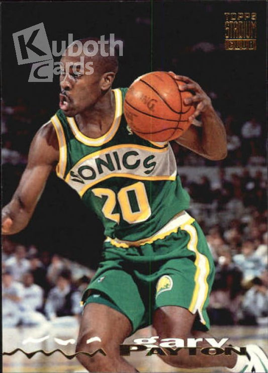 NBA 1993-94 Stadium Club - No 196 - Gary Payton