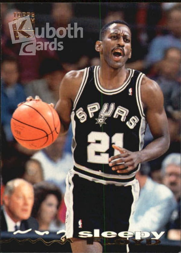 NBA 1993-94 Stadium Club - No 229 - Sleepy Floyd