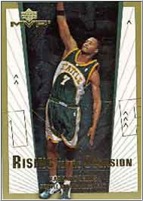 NBA 2003 / 04 Upper Deck MVP Rising to the Occasion - No RO11