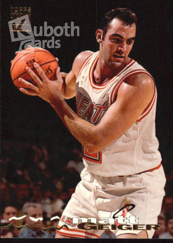 NBA 1993-94 Stadium Club - No 304 - Matt Geiger