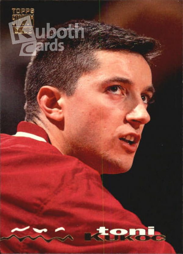 NBA 1993-94 Stadium Club - No. 336 - Toni Kukoc