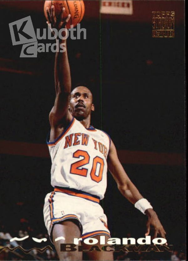 NBA 1993-94 Stadium Club - No. 342 - Rolando Blackman