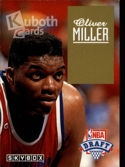 NBA 1992-93 SkyBox Draft Picks - No DP22 - Oliver Miller